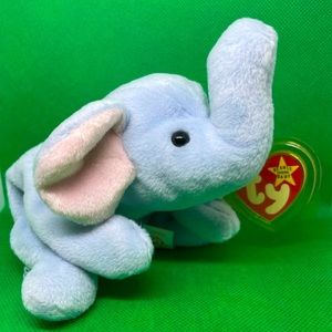 “PEANUT” 1995 Ty Beanie Babies/Collectible/Retired/Toys/Stuffed Animals